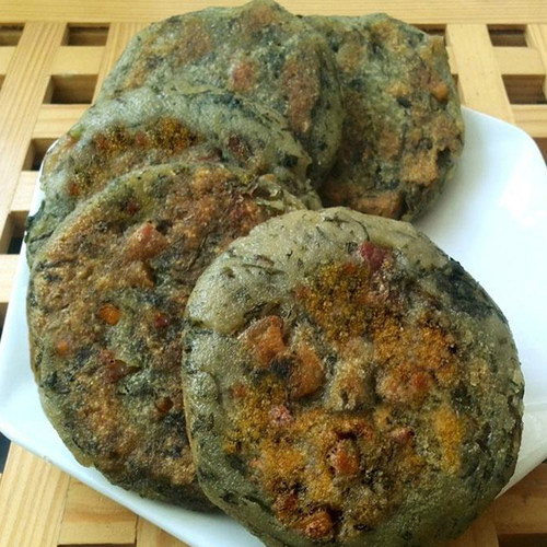 安徽蒿子粑粑咸肉腊肉蒿子粑粑