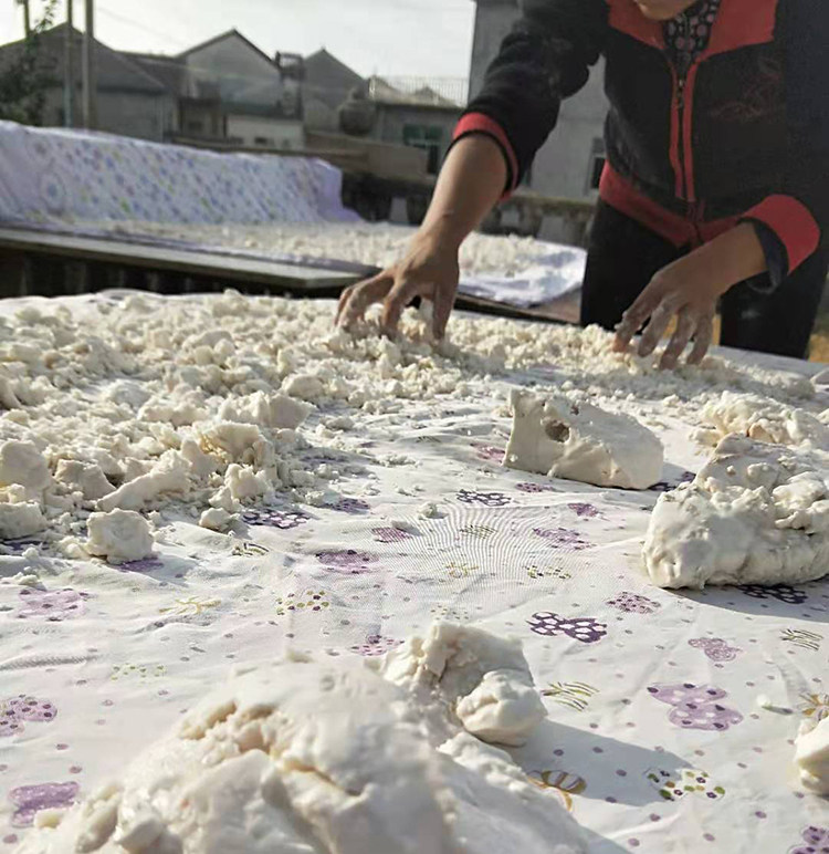正宗农家红薯粉  纯手工无添加 安庆市太湖县土特产 山芋圆焖子淀