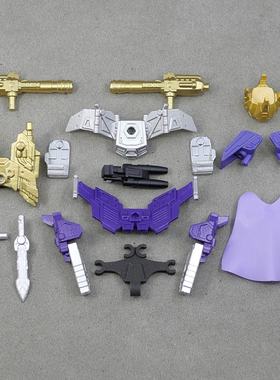 TIM改造布鲁 可克星辰版第三弹倾天柱威震声波钢锁闹翻天磁带配件