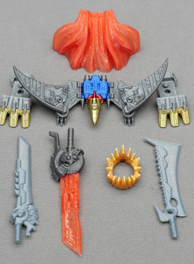 TFS星辰版第三弹星辉隐藏钢锁索修罗龙炎王装甲飞镖配件包