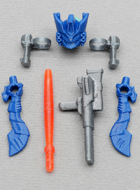 TFS布鲁星辰版可第六弹猩猩队长霸王龙特效装甲升级配件包