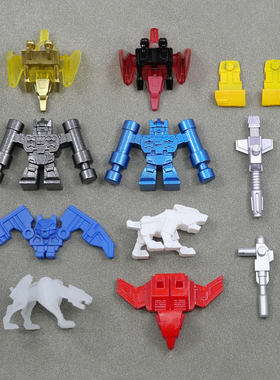 TIM改造复刻系列布鲁 可星辰版镜像声波狂飙飞毛腿横炮升级配件