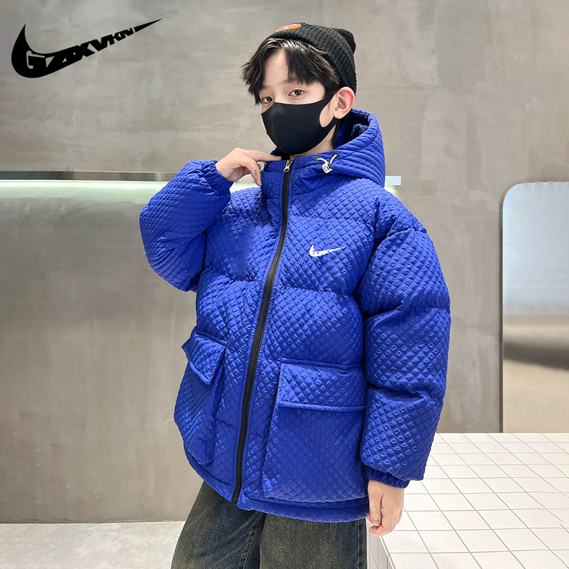 N1KE男童羽绒棉服三防面包服外套