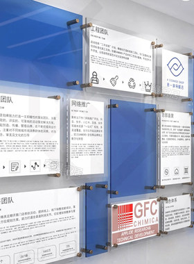 亚克力定制标识牌办公室门牌