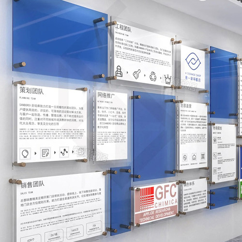 亚克力定制标识牌办公室门牌