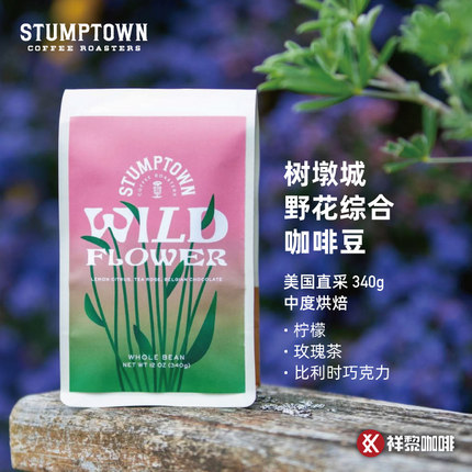 【新品限定】美国树墩城STUMPTOWN野花综合咖啡豆340g现货 可代磨