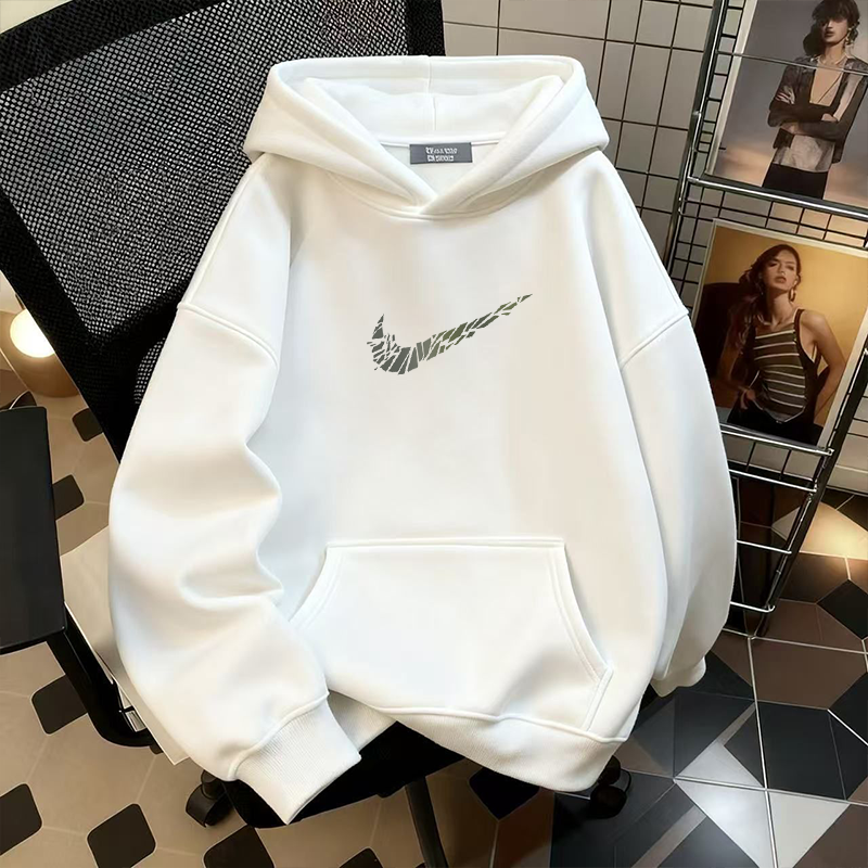 品牌活动  春秋纯棉男卫衣连帽时尚百搭打底衫加绒秋冬重磅卫衣男