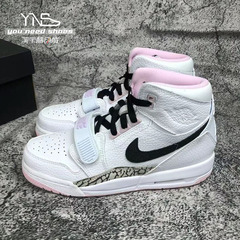 油腻叔 Air Jordan AJ312女鞋白粉樱花粉篮球鞋AT4040-106