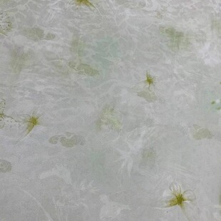 荧光蝶舞真丝苏罗传统四经绞罗真丝桑蚕丝布料女服装杭罗丝绸