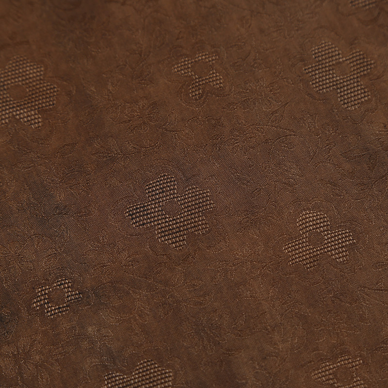 小碎花提花苏罗汉服莨纱纱罗真丝面料女提花桑蚕丝服装布料丝绸