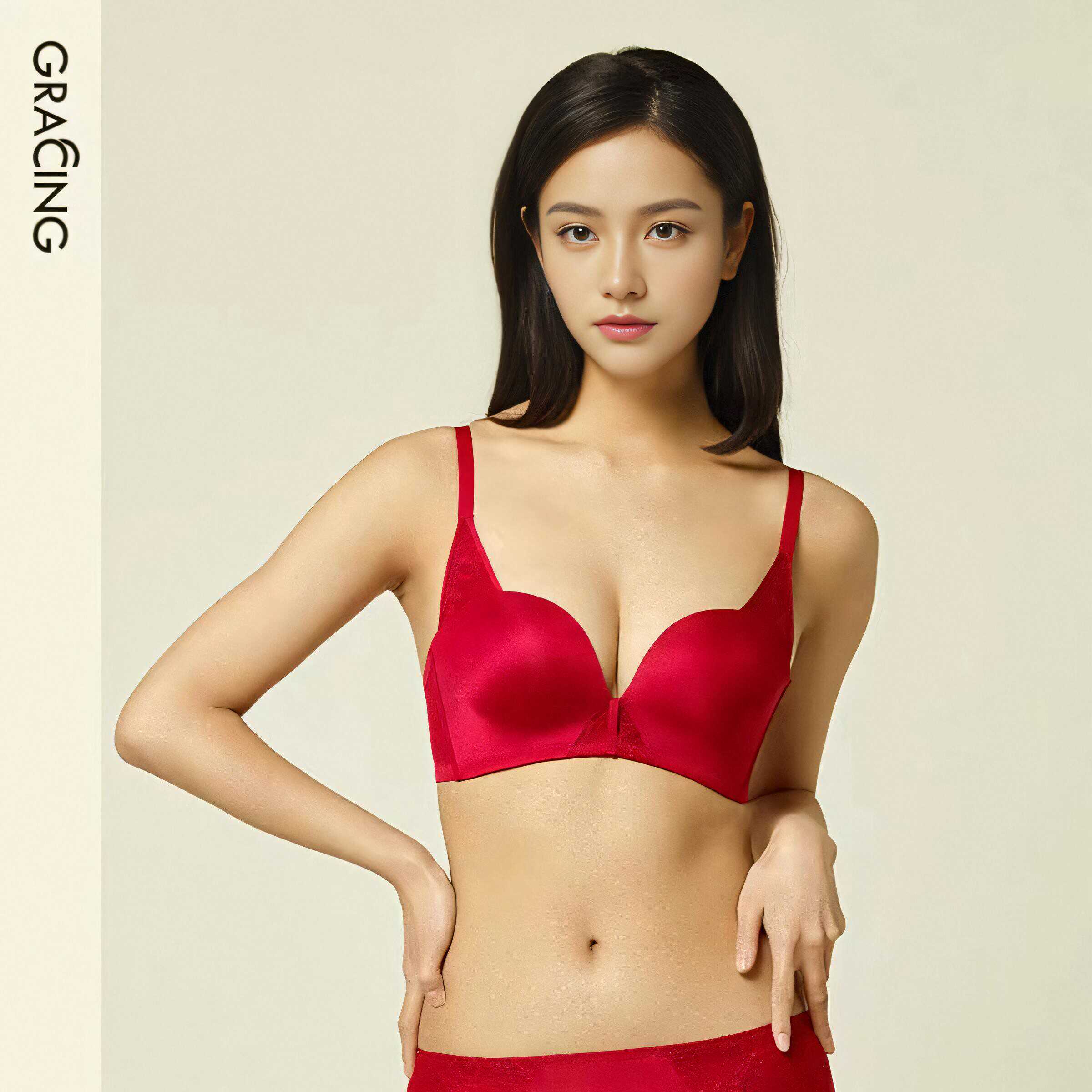 歌瑞森水晶防下垂内衣收副乳性感