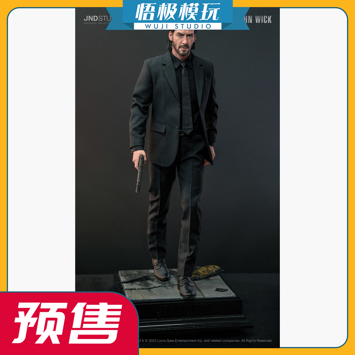 【悟极模玩】jnd  1/3 疾速追杀电影 约翰 威克 限量正版雕像