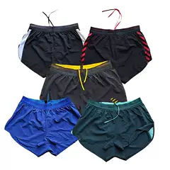 Men's National Team Elite Diamond Joint Marathon Track and Field Color Matching Original Three-Point Shorts Can Be Ordered with Logo