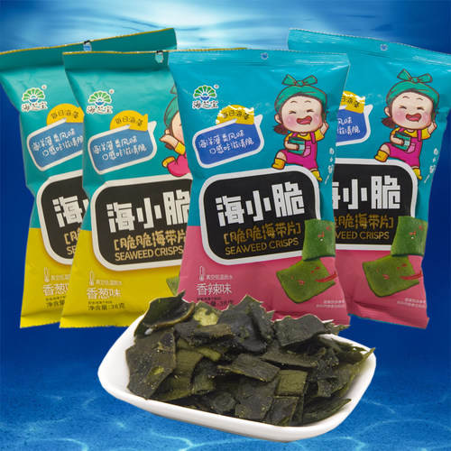 海芝宝即食小海带脆片儿童零食