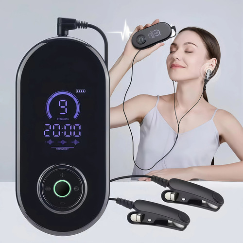 CES智能睡眠仪夹耳助眠神器失眠黑科技物理助眠仪睡眠深度好睡眠 - 封面