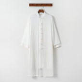 复古唐装 居士服长衫 大褂男 中国风男装 改良汉服仙气飘逸道袍春秋季