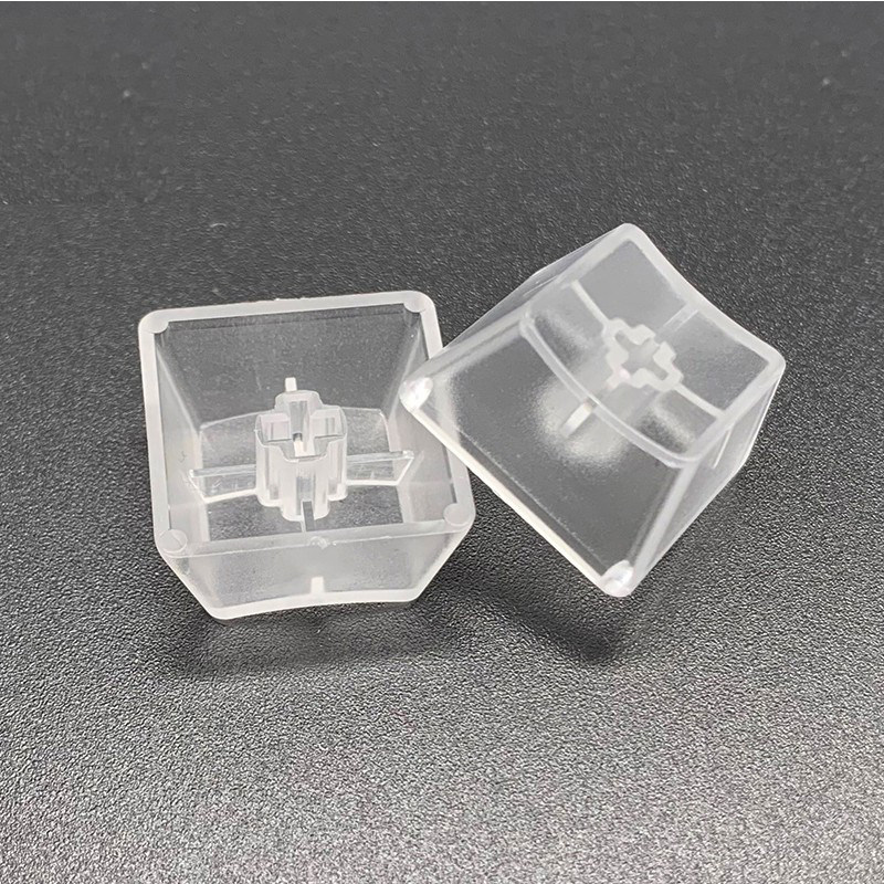 KAIHUA KAILH CHOCOLATE SHORT AXIS MECHANICAL KEYBOARD DEDICATED KEYCAPS BLACK AND WHITE TRANSPARENT DIY ULTRA-THIN KEYCAPS 8