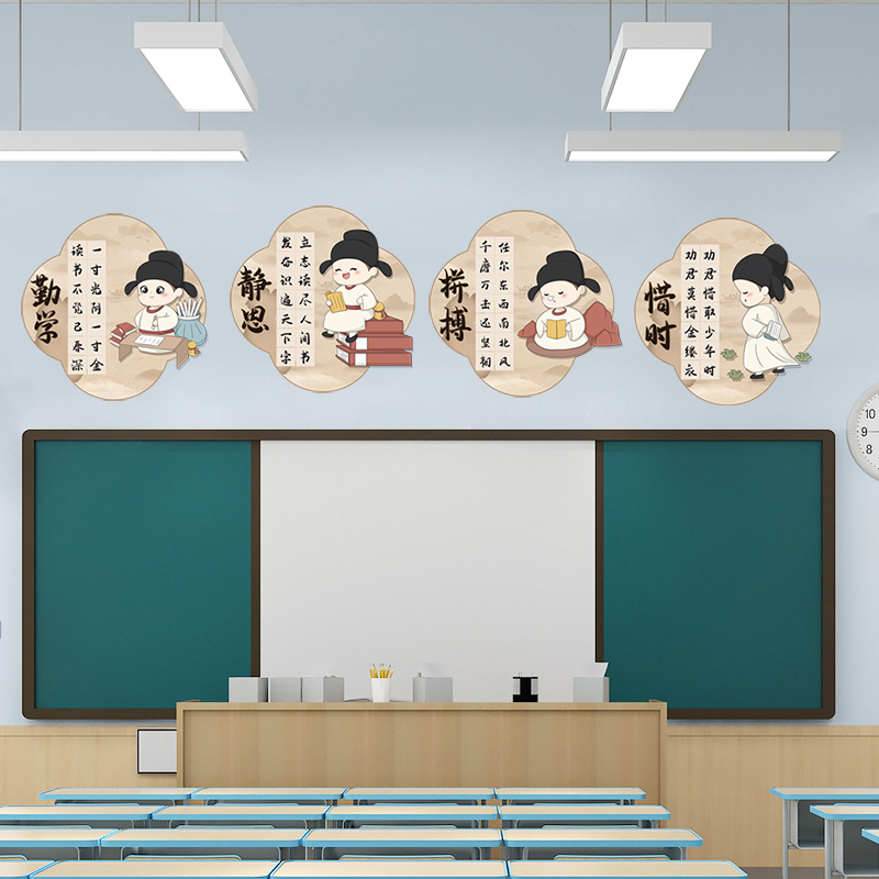 装饰品PVC教室贴纸墙贴画
