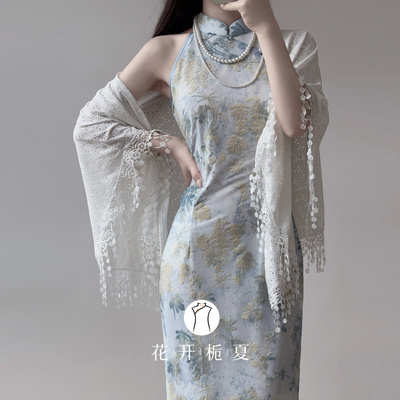 夏季薄款旗袍披肩外搭