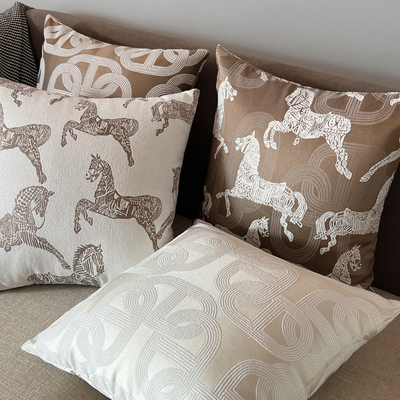 轻奢美式抱枕靠垫套大号