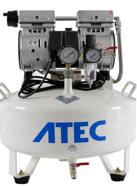 ATEC/翔创 岱洛实验室无油空气压缩机 医用空压机 一拖一 AT60/25