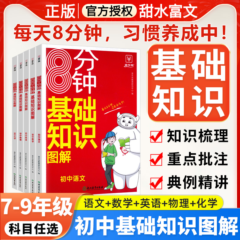金牛耳初中基础知识图解手册
