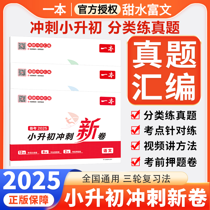 一本小升初冲刺新卷小升初