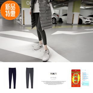 2025秋冬专柜同步爆暖磨絨铅笔裤加绒保暖中厚高弹大码女打底裤子