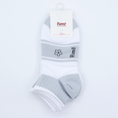 Rime韵魅混搭3双装女短袜子浅口无骨精梳棉亲肤透气抗菌春夏薄款