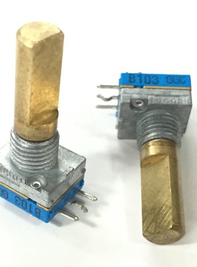 TOCOS日本TP96N93精密电位器B10K单联轴长20MM有效阻值90度轻手感