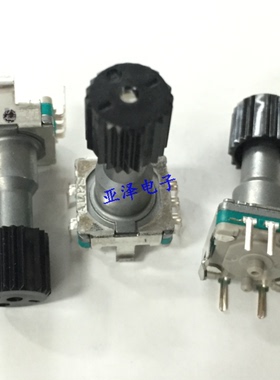 ALPS阿尔卑斯EC11G1574402编码器带开关无定位15脉冲锯齿轴长20MM