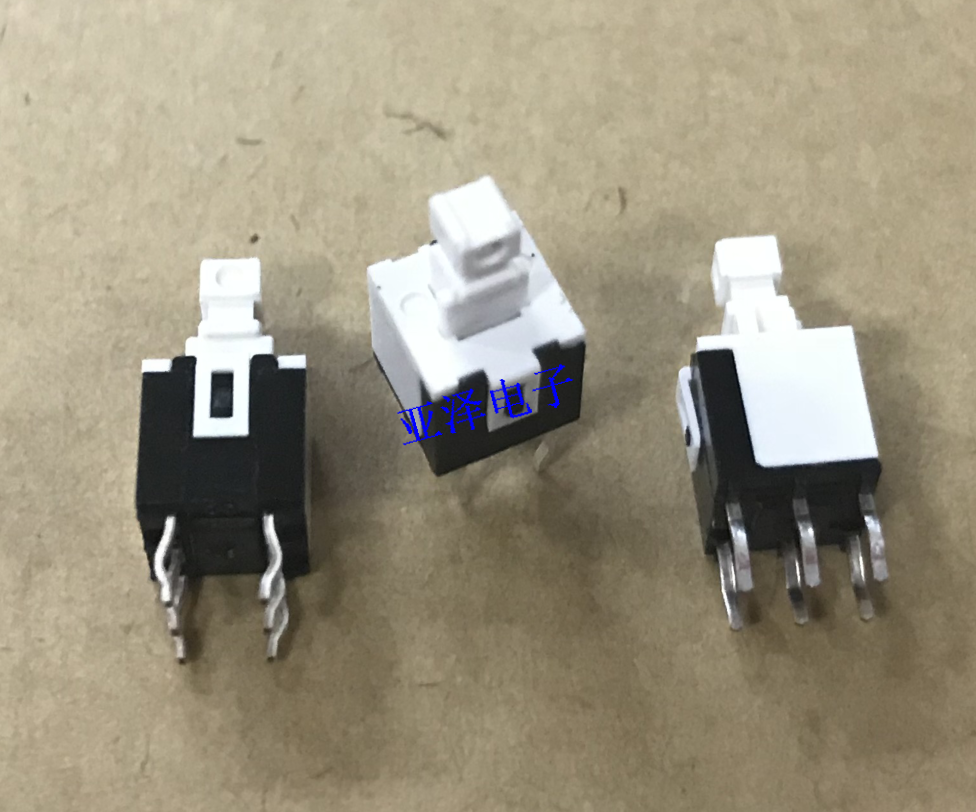 日本alps阿尔卑斯spph260100自锁开关6脚位6*6*12按动行程开关