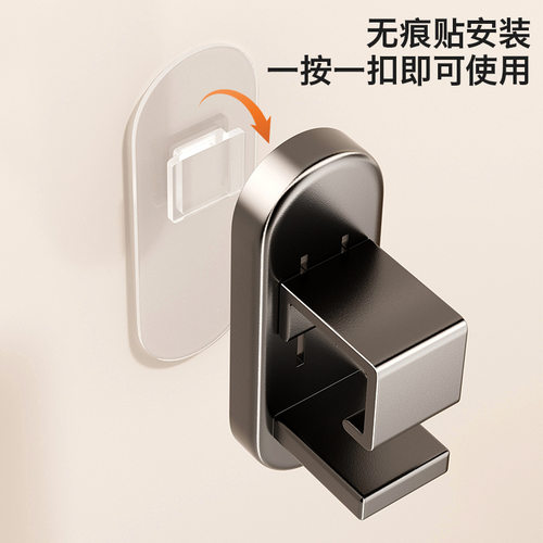 免打孔挂脸盆脸盆架上墙无痕挂钩卫生间浴室放洗脸盆收纳