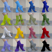 儿童舞蹈袜中筒袜猫爪袜跳舞袜男童女童练功袜少儿芭蕾舞中国舞袜