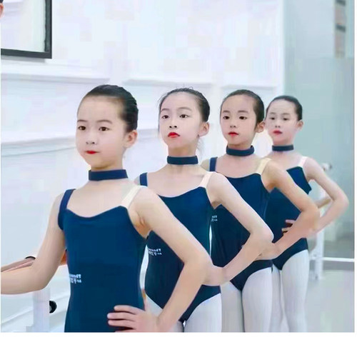 儿童舞蹈服女童练功服吊带专业