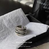 银色饰最爱 新加坡KIMOJ戒指新款 店主自己飞 镀银戒指 现货