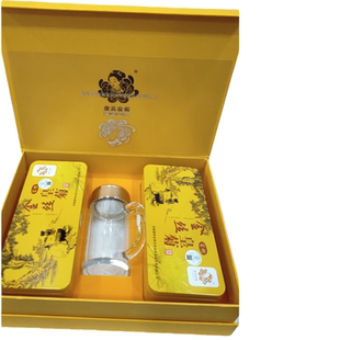 蚌埠特产 固镇特产虞美金菊金丝皇菊女士花草茶  2铁盒/手提礼袋