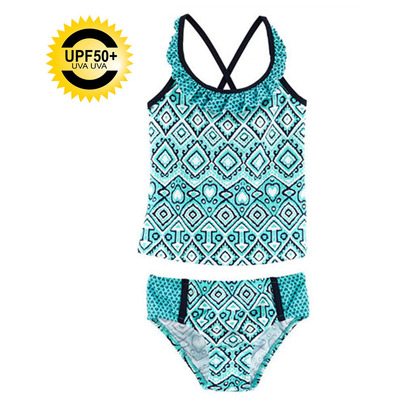 分体民族风防晒泳衣