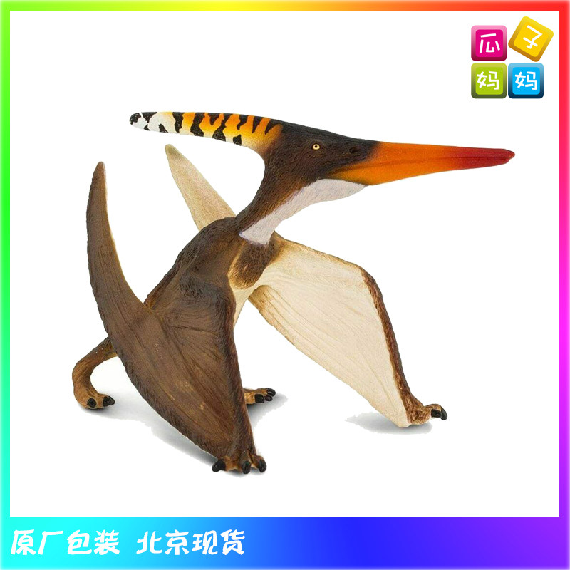 safari美国 翼龙 无齿翼龙2019年新品仿真恐龙动物模型玩具100301