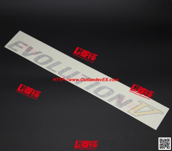 evo5代后门evolutinoⅤ标志/evolution5代后门标志