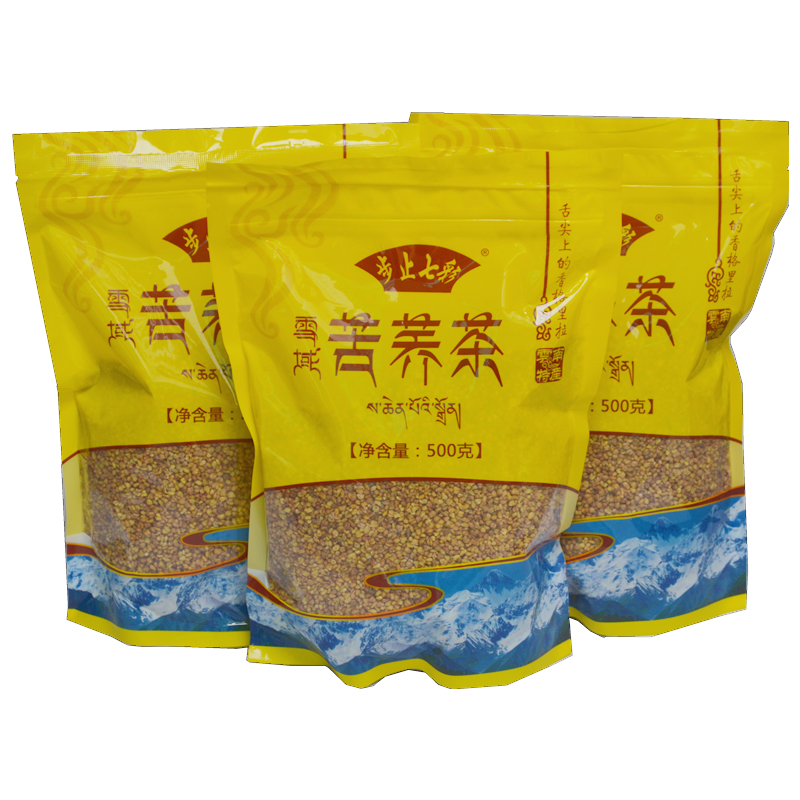 步止七彩苦荞茶正品荞麦茶原味麦香型香格里拉黄苦荞茶500g,茶,再加工茶/配方茶/调味茶,淘宝优惠券,粉丝福利购,淘宝优惠卷