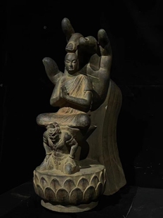 一念成佛,青石 高74、宽52、厚30厘米