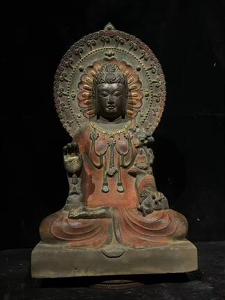 唐，佛像，青石，高70厘米