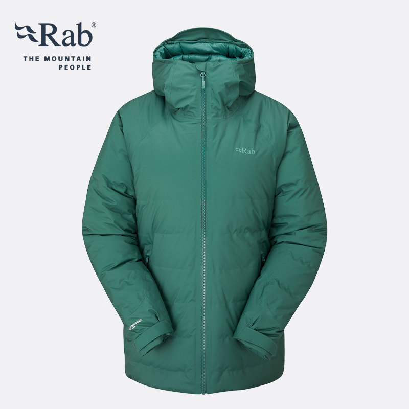 RAB睿坡Valiance女士防水700蓬保暖连帽羽绒服超厚御寒 QDB-50