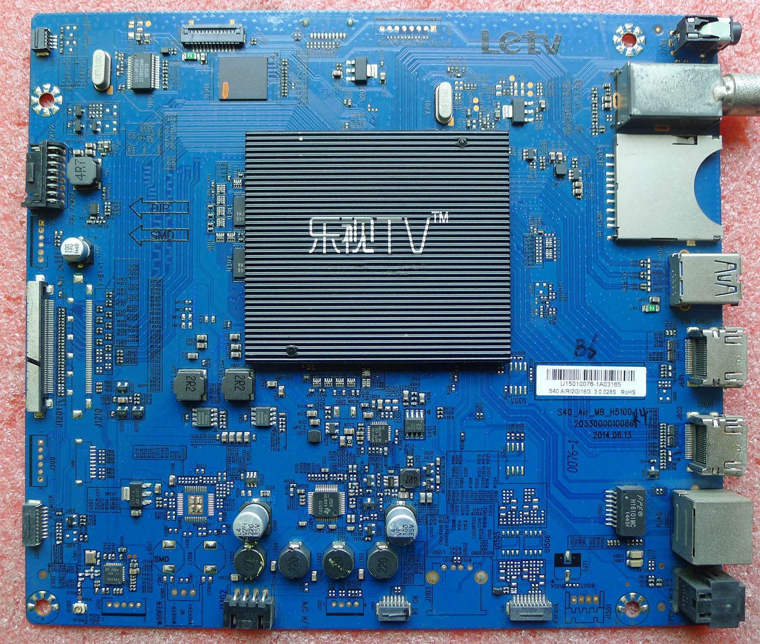 乐视Letv S40Air L液晶电视主板S40_Air_MB_H5100 2033000010086