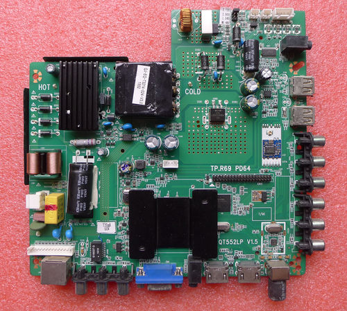 智能液晶电视机主板TP.R69PD64