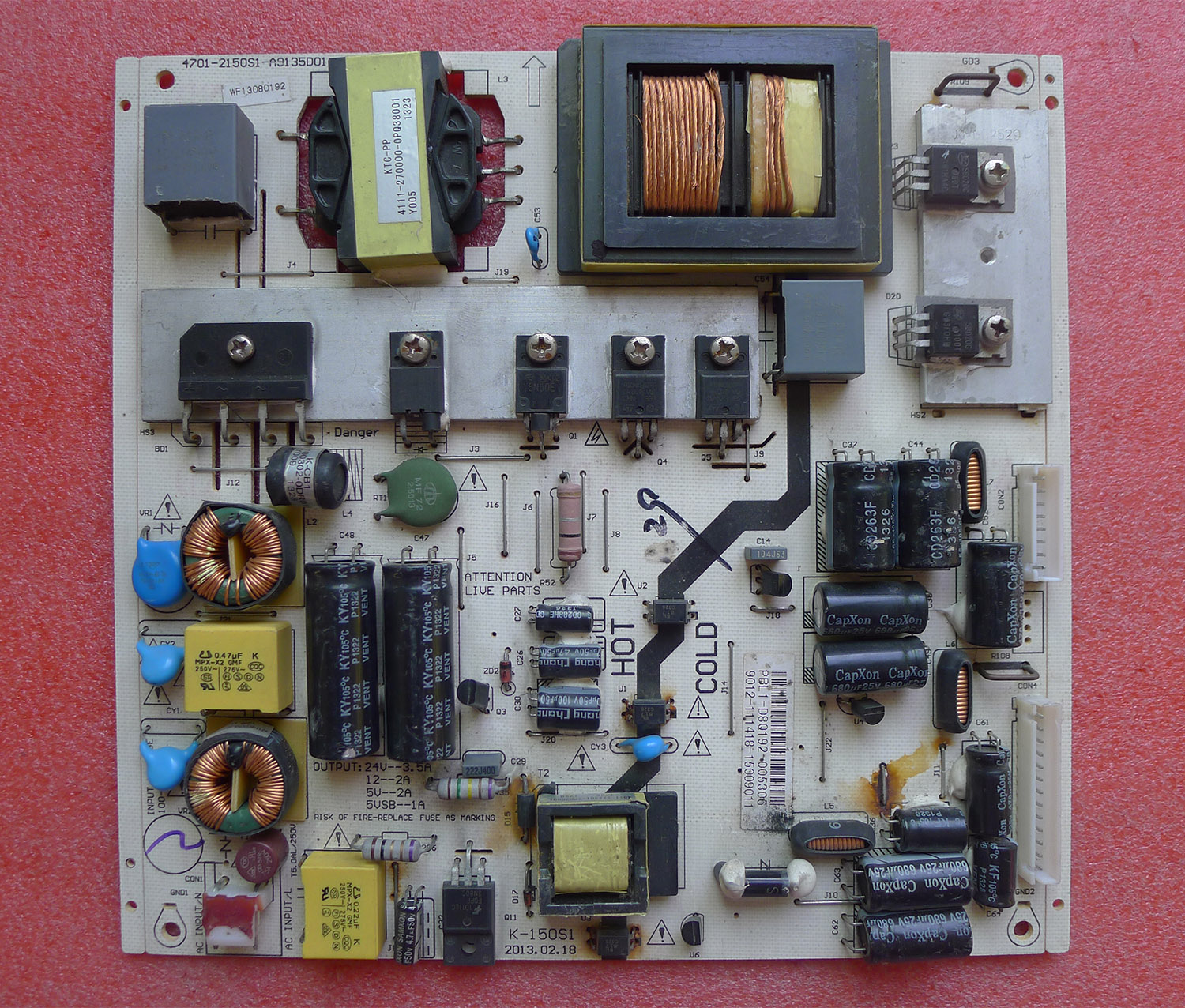 TCL液晶电视机电源板4701-2150S1