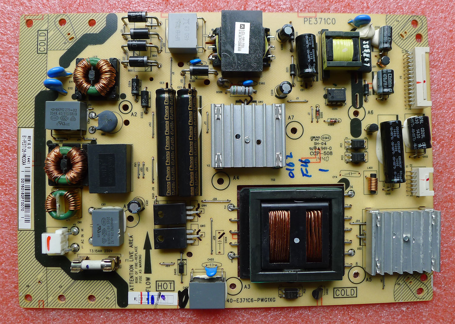 TCL液晶电视机电源板40-E371C6