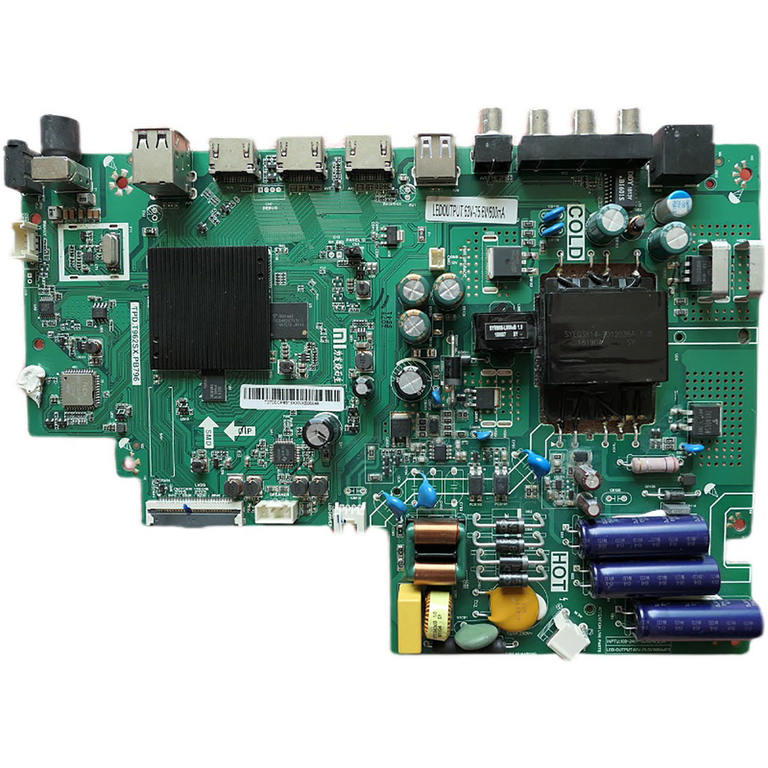 小米l43m5-ax原装主板tpd.t962sx.pb796 tpd.t962h8.pb796任意屏