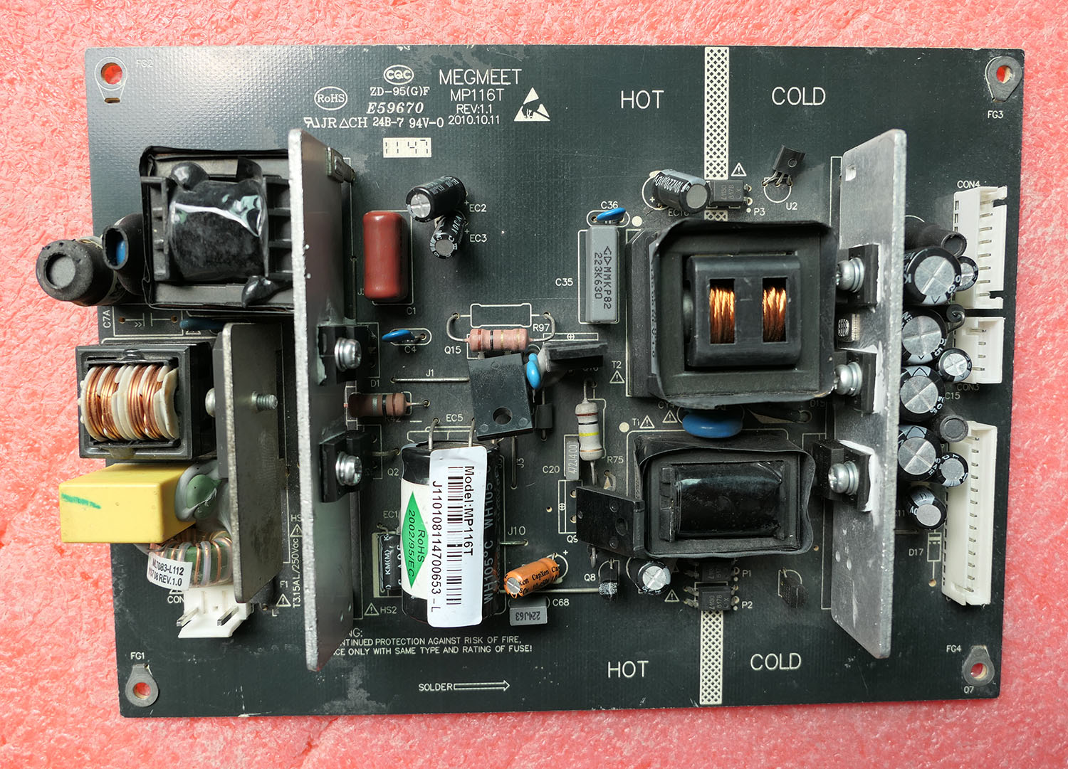 液晶电视机电源板MP116T